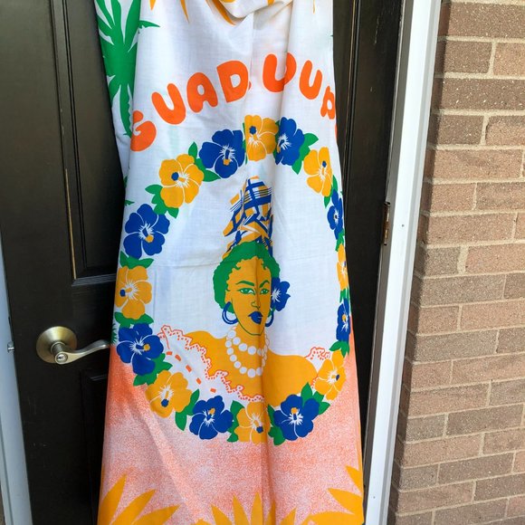 Jacques Rollet Beach Cover Up Sarong Guadeloupe - Picture 14 of 14